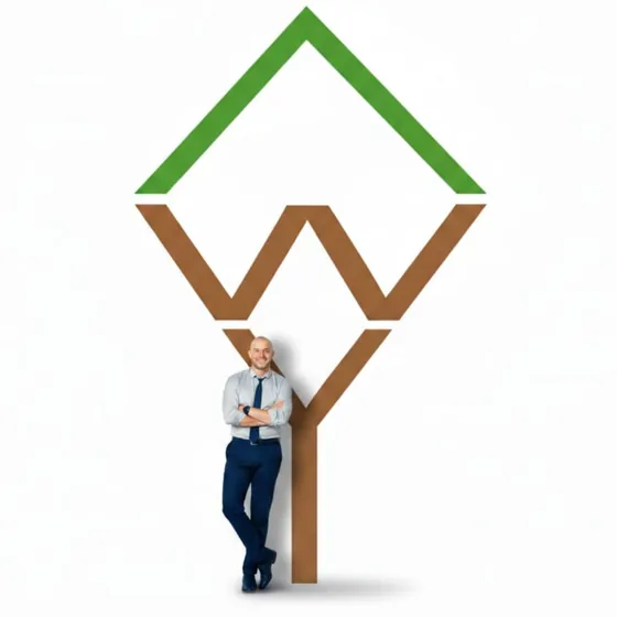 Marco Brustia con i prodotti Wood You